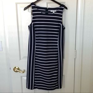 Banana Republic Stripped Thick cotton Dress